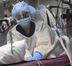 USNS Comfort serves as a hospital ship